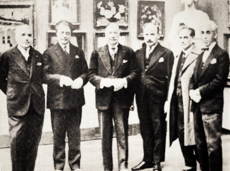Expoziția Grupul celor Patru, Sala Dalles, 1933