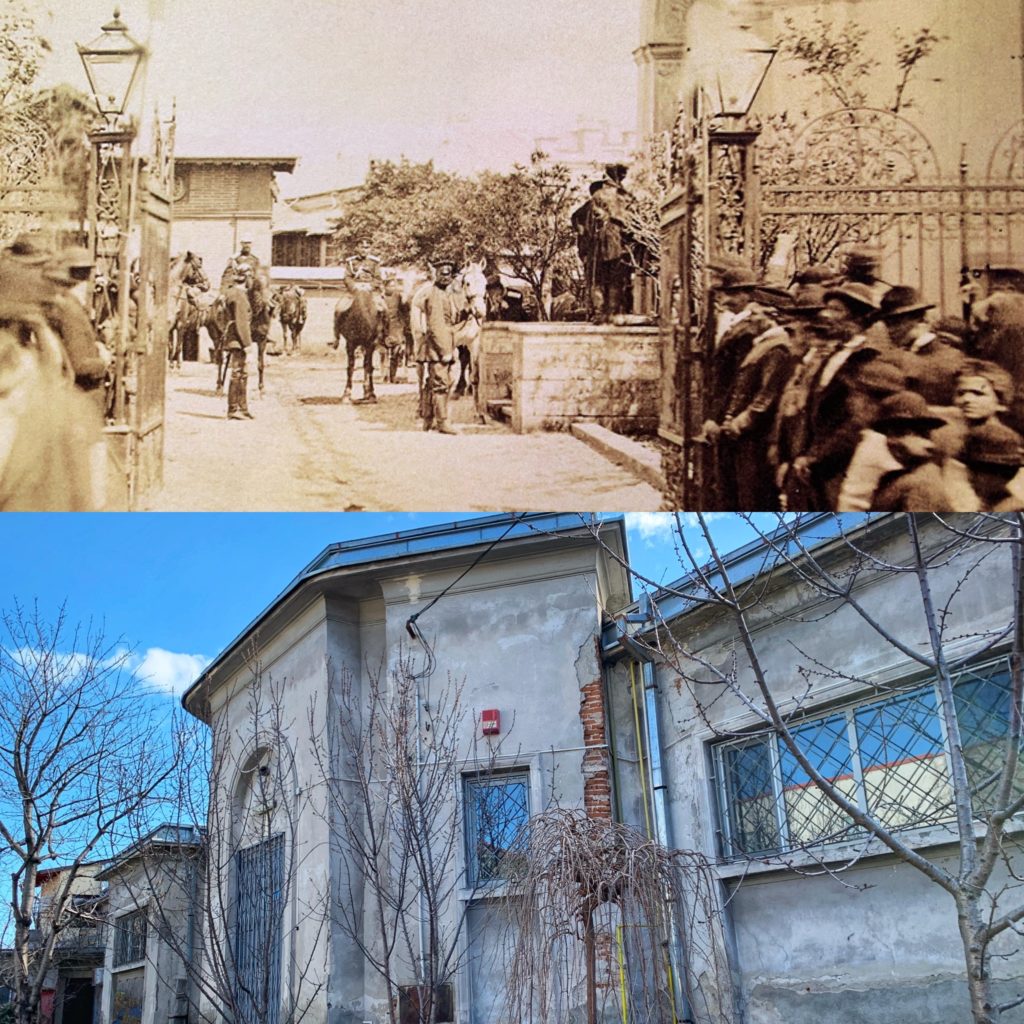 O imagine de epocă ne ajută să ne închipuim cum arăta casa în care a fost primit Marele Duce Nicolae al Rusiei, fratele țarului Alexandru al II-lea timp de 19 zile cât a locuit la Ploiești