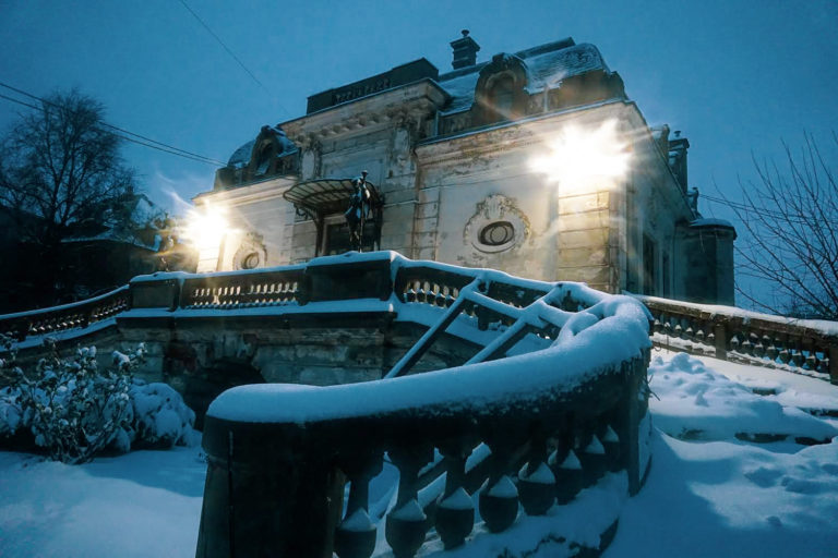 Casa memorială George Enescu din București - perspectivă