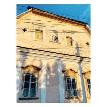 Casa parohială armeană - detaliu fațadă