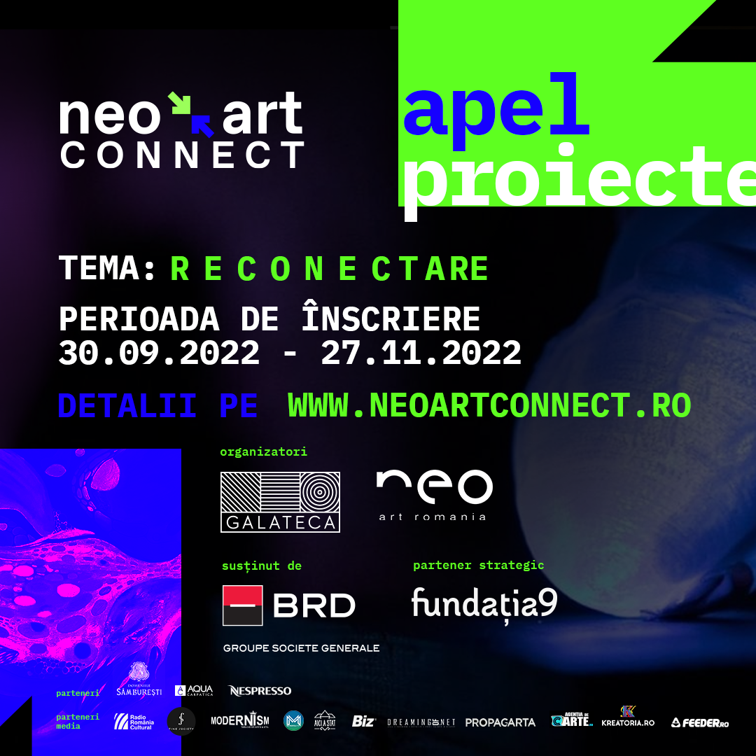 Finaliștii apelului de proiecte NEO ART CONNECT – Galeria Galateca