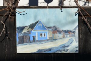 Nr.173, ande Pavel, satul Șona - pictură Daria Frunză, foto Carmen Magdalena