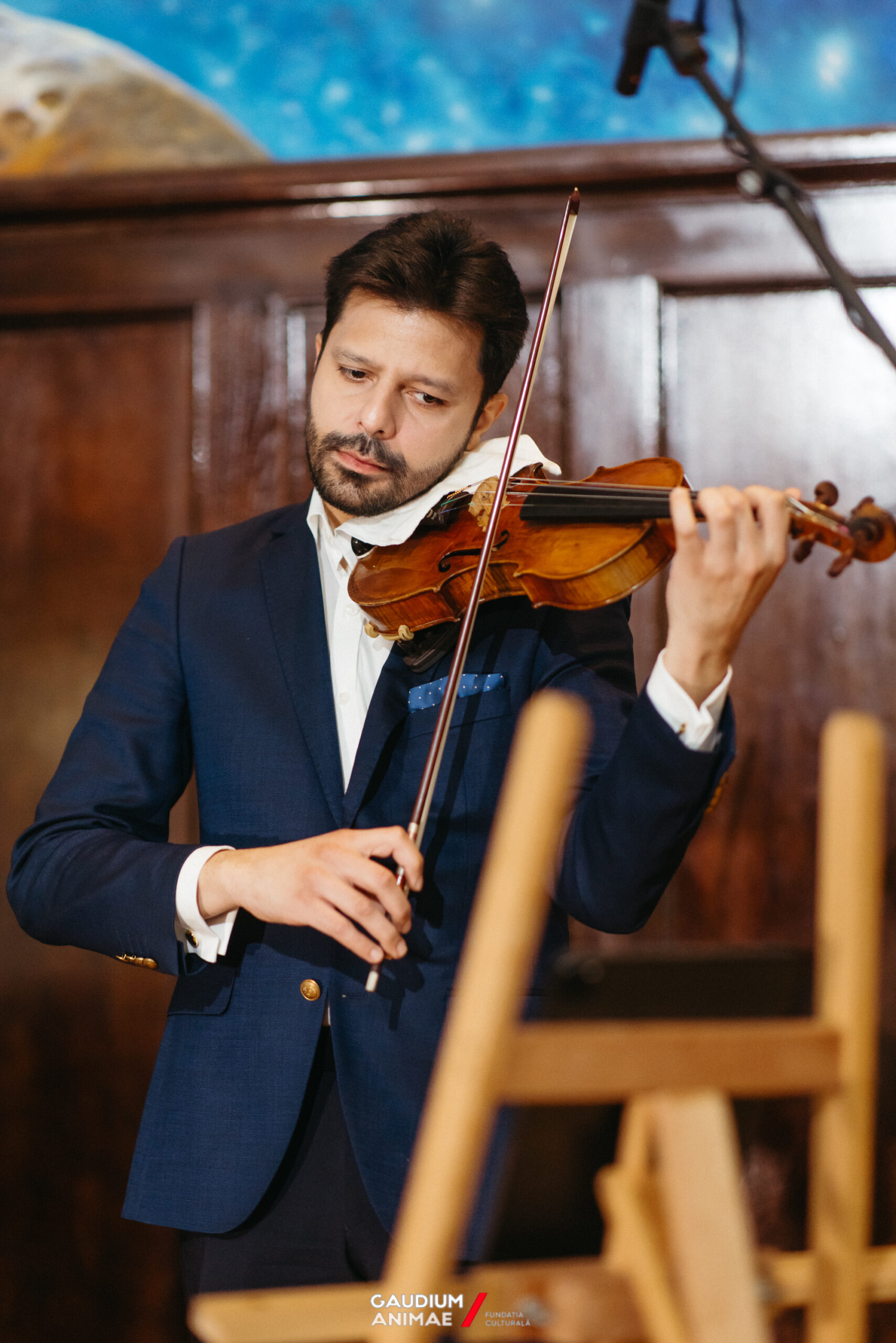 Fundația Culturală Gaudium Animae a lansat proiectul de educație muzicală „Un Stradivarius în școli”