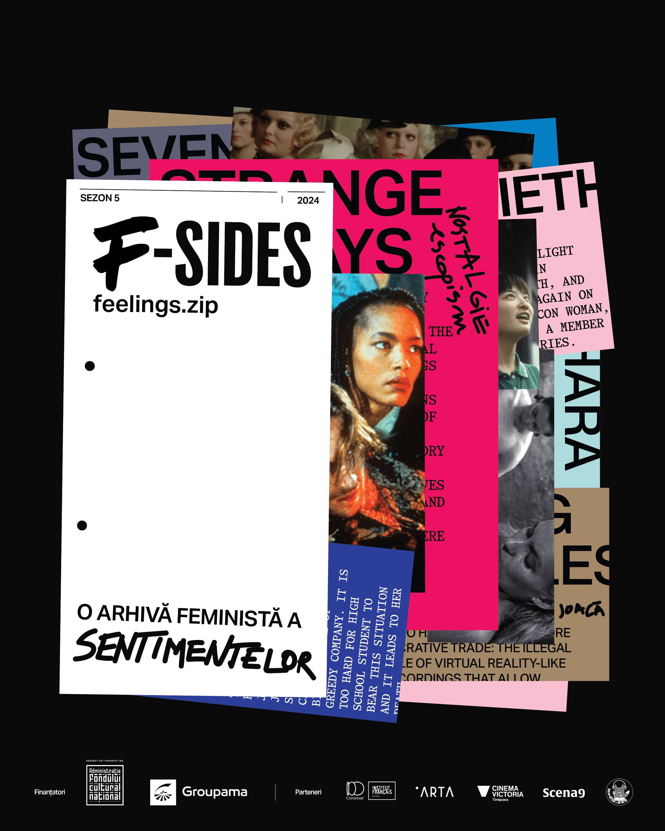 F-SIDES Cineclub lansează sezonul cu numărul 5 – Feelings.zip – O arhivă feministă a sentimentelor
