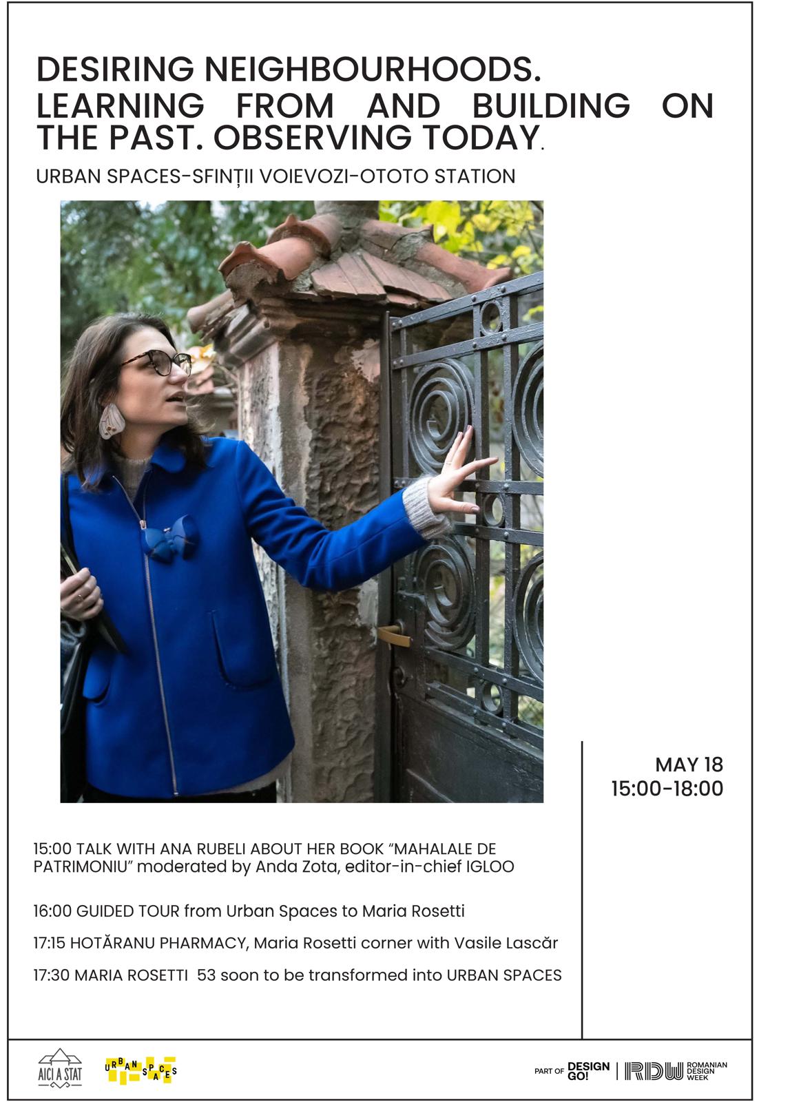 Desiring Neighbourhoods. Learning from and building on the Past. Observing Today. Romanian Design Week 2025