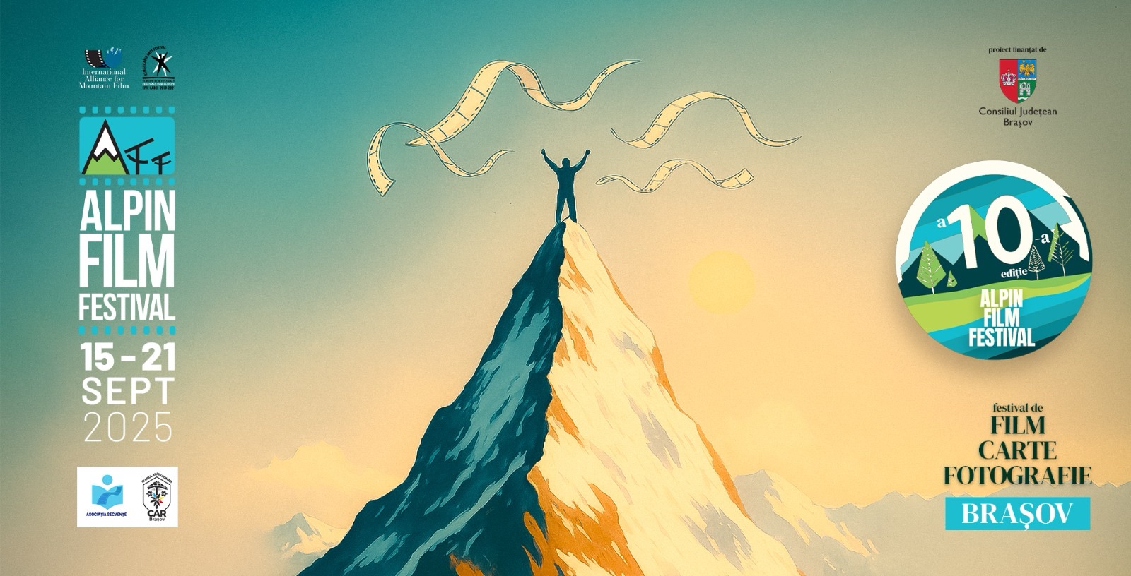 ALPIN FILM FESTIVAL – 10 ani de povești și aventuri montane la Brașov!