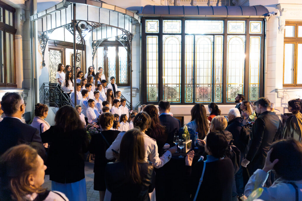 Recitalul Corului de copii "Mugurași" din programul național Cantus Mundi din deschiderea Festivalul Silvia Șerbescu la Plan4 - Foto: Anca Arambașa