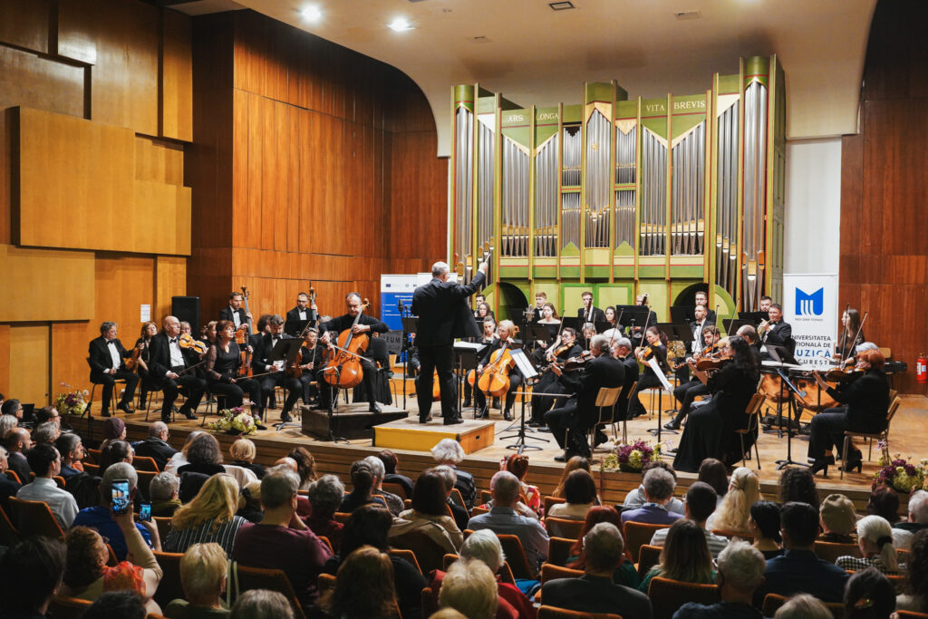 Concert simfonic In Memoriam Silvia Șerbescu în Sala George Enescu de la UNMB - Foto: Alex Damian