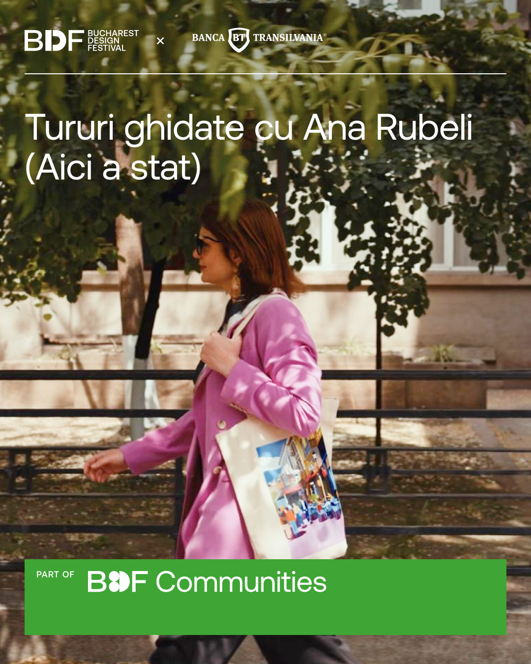 Tururi ghidate cu Ana Rubeli prin cartierul creativ Grivița organizat de Bucharest Design Festival și #Aiciastat