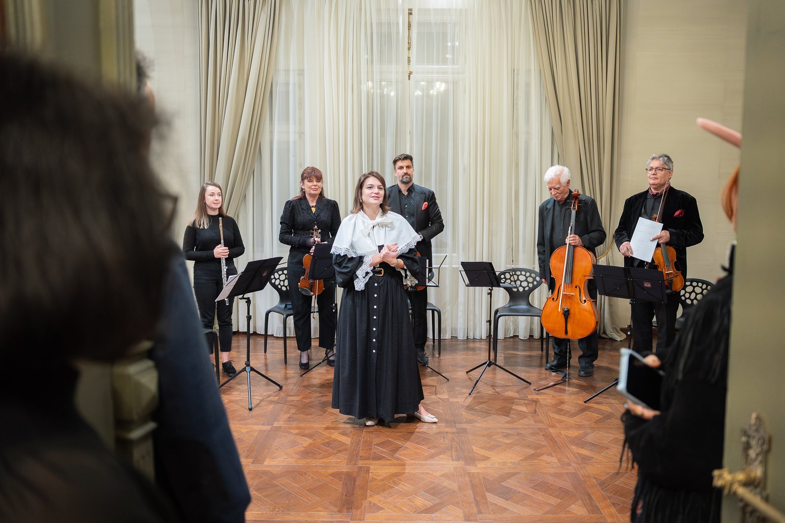 Recital al Cvartetului #Aiciastat și prezentare susținută de Ana Rubeli la Plan4 - Festivalul AICI A STAT - Ediția Silvia Șerbescu - credit foto Anca Arambasa