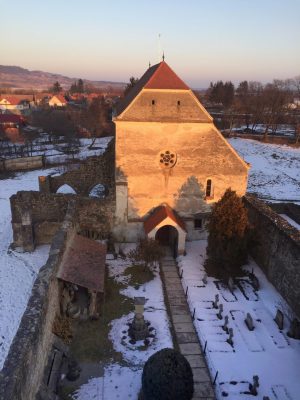 Abația Cisterciană Cârța - vedere din turn